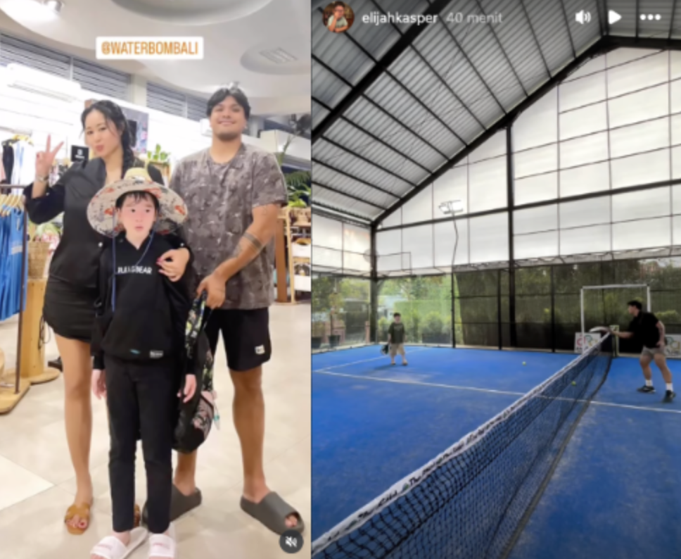 Aura Suami-Istri Menguat, Lydia Juliana Rumangkang Pamer Anak Padel Bareng Philo Paz Armand